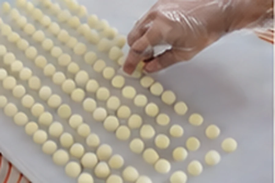 Step 6: Shaping the morsels