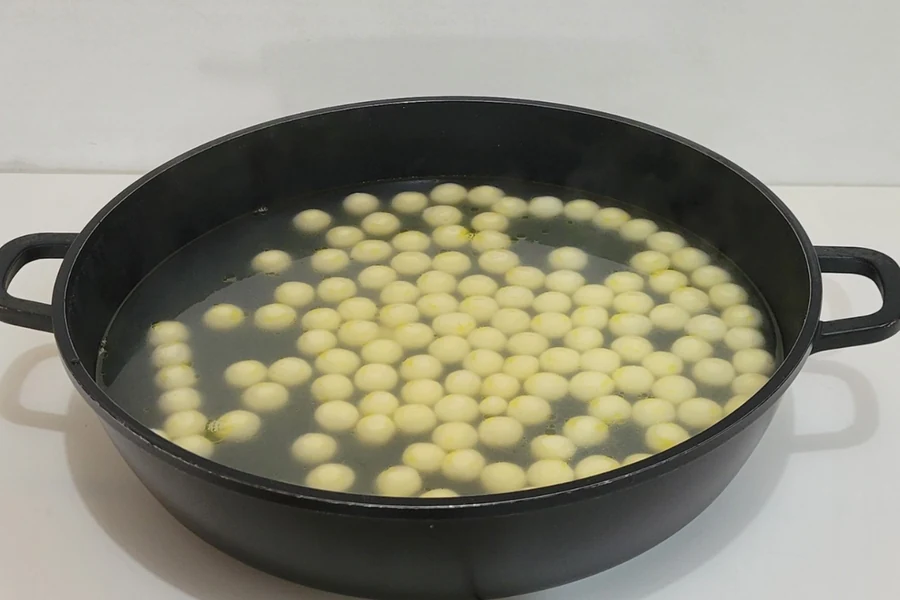 Step 9: Cooked morsels