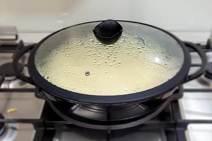 Step 11: Thickening the malai