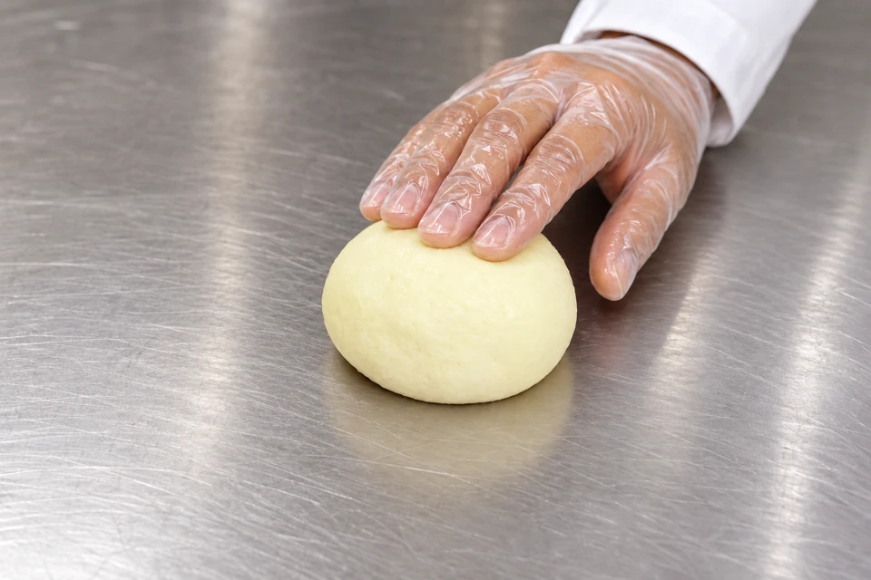 Dough prepared to a defined standard