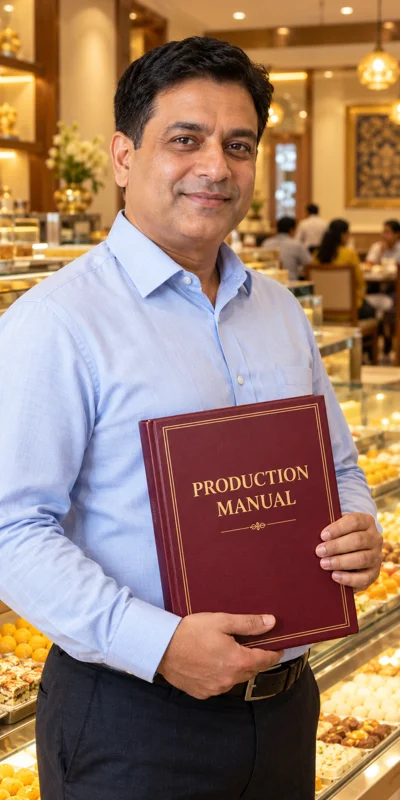 Owner securing confidential production procedures